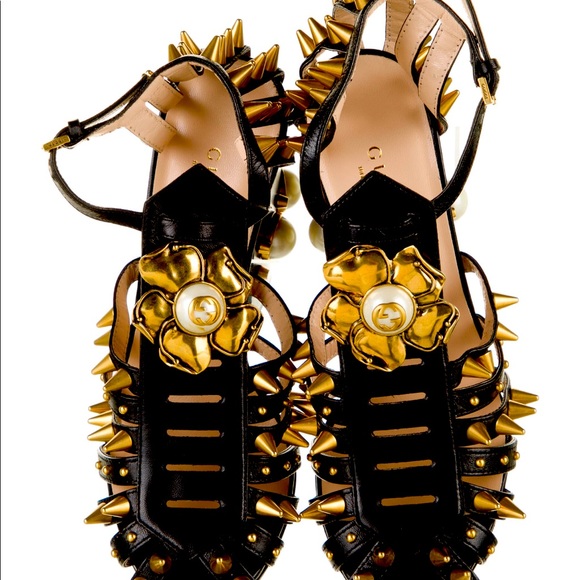 RARE GUCCI spiked heel *AUTHENTIC* - Picture 4 of 4